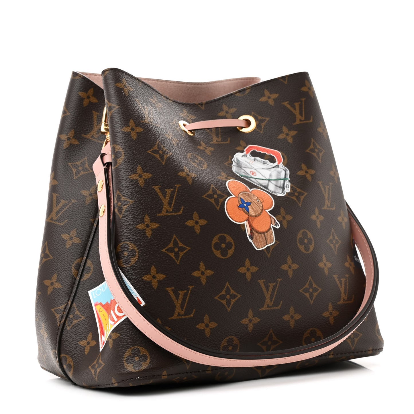 Monogram My LV World Tour Neonoe Rose Poudre