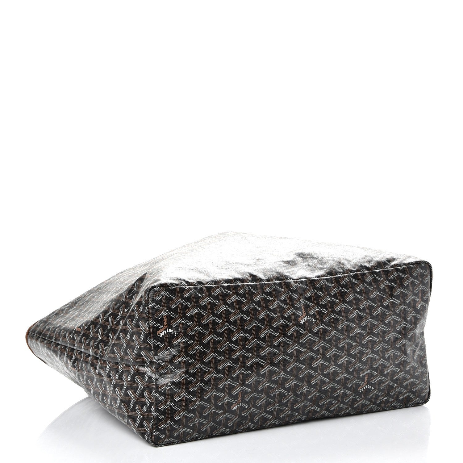 Goyard Goyardine Saint Louis GM Black Gold 5 of 10