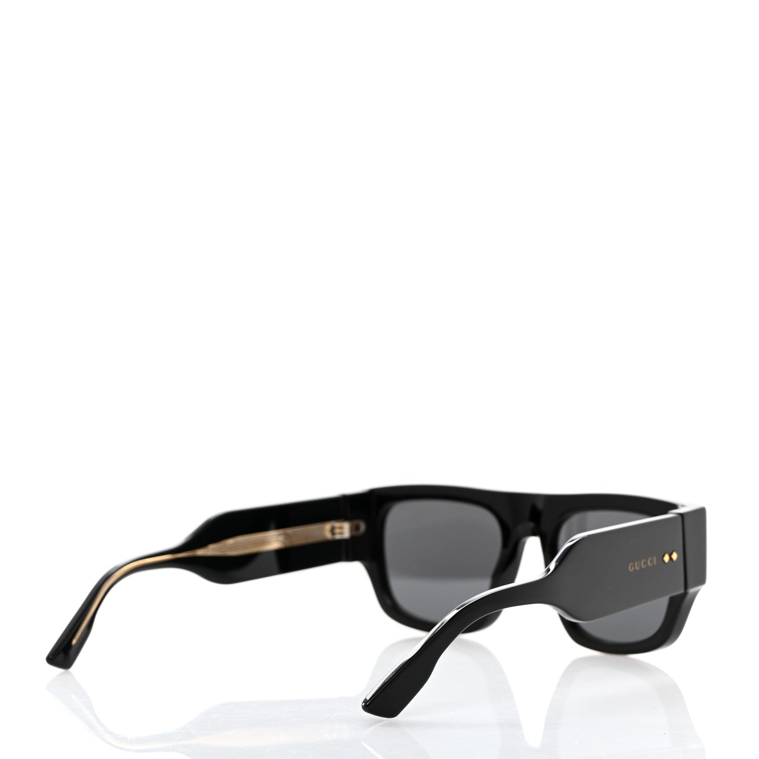 Gucci Acetate Square Frame Sunglasses GG1262S Black 4 of 8