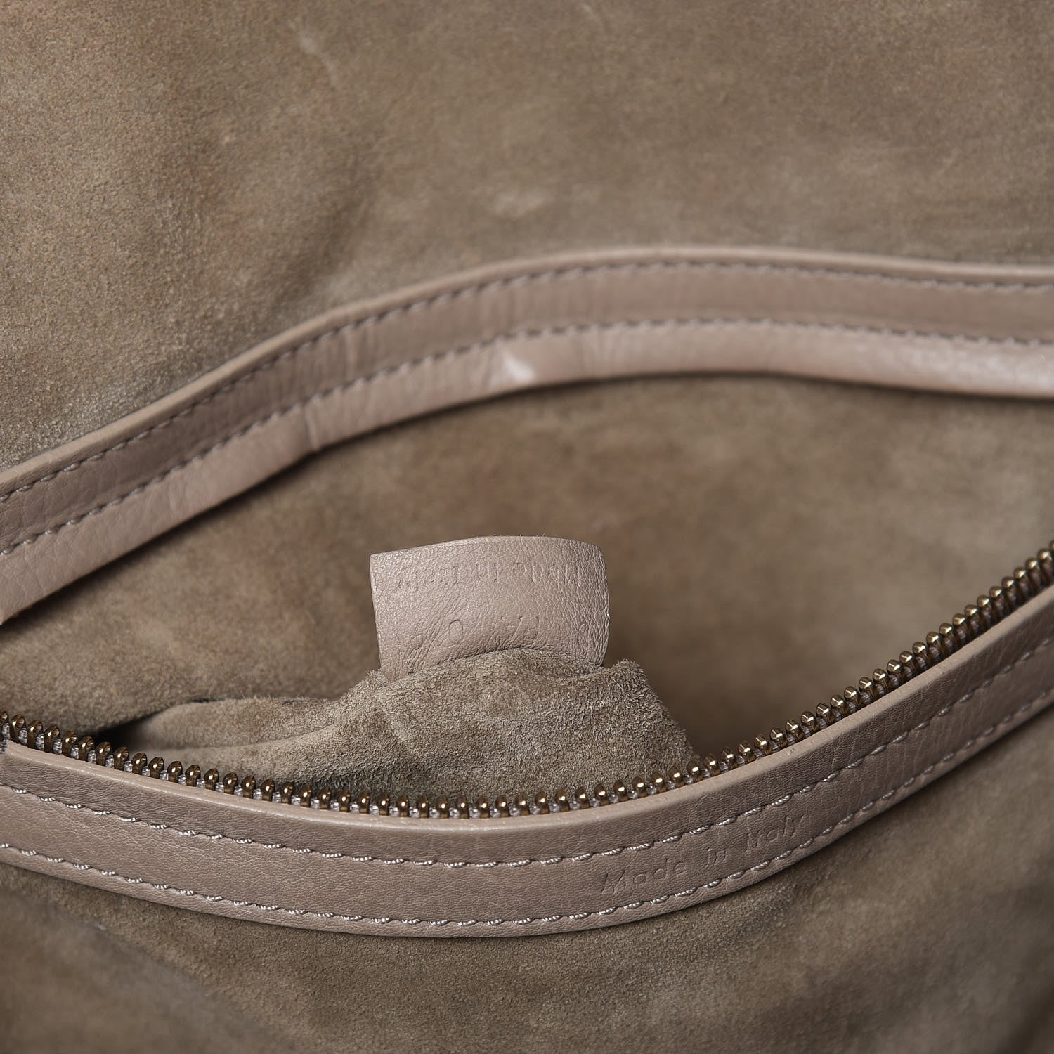 Celine Supple Calfskin Medium Phantom Luggage Beige 13 of 27