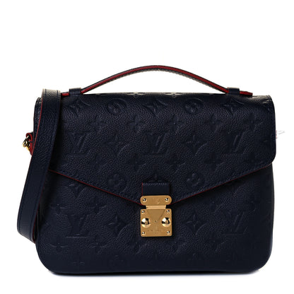 Louis Vuitton Empreinte Pochette Metis Marine Rouge 1 of 8