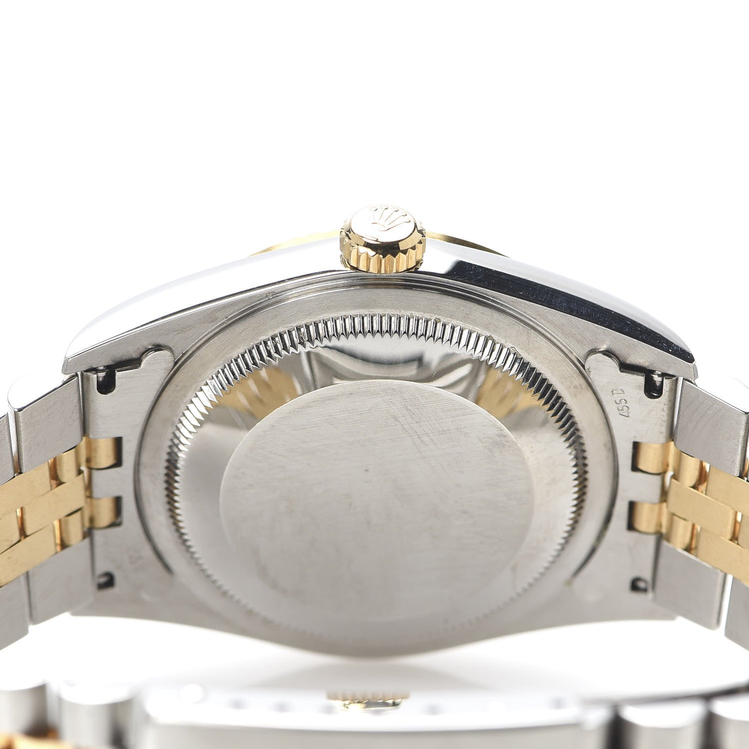 Rolex Stainless Steel 18K Yellow Gold 36mm Oyster Perpetual Datejust Watch Champagne 16233 5 of 6