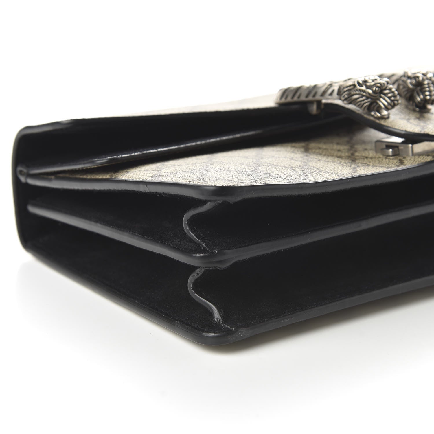 Gucci GG Supreme Monogram Small Dionysus Shoulder Bag Black 6 of 10