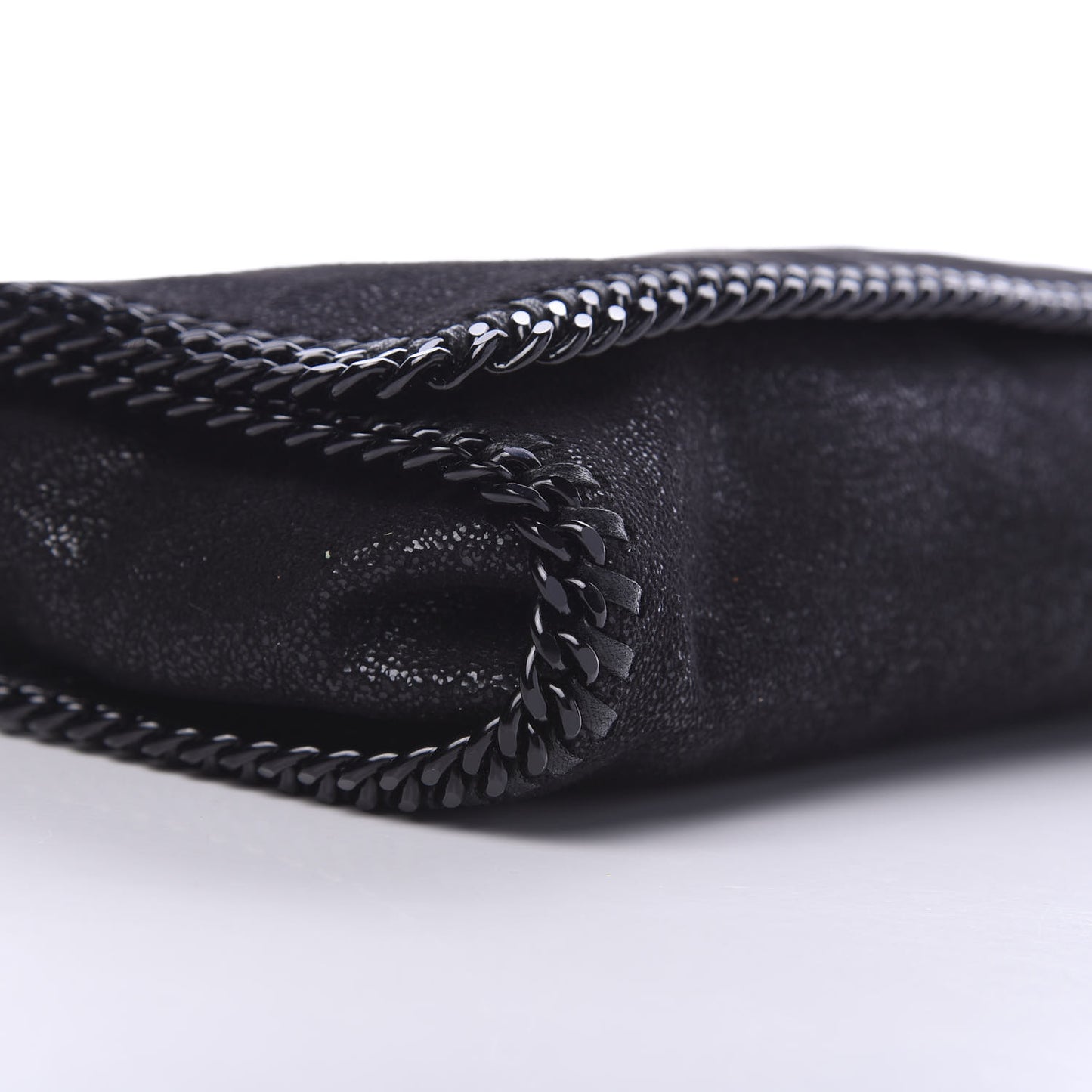 Shaggy Deer Falabella Crossbody Clutch Black