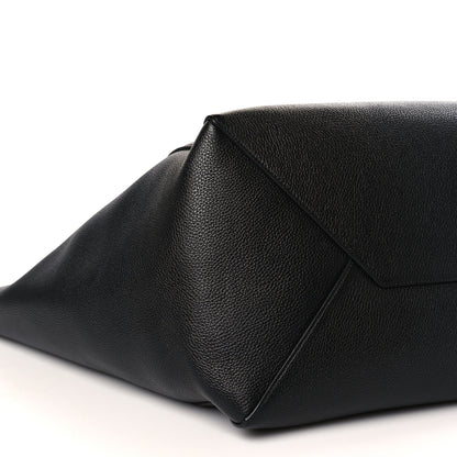 Celine Soft Grained Calfskin Medium Belt Cabas Phantom Black 8 of 9