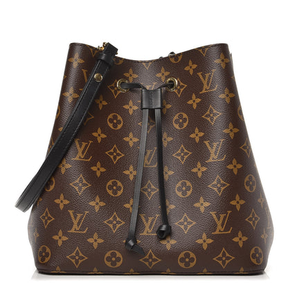Louis Vuitton Monogram Neonoe MM Black 1 of 8
