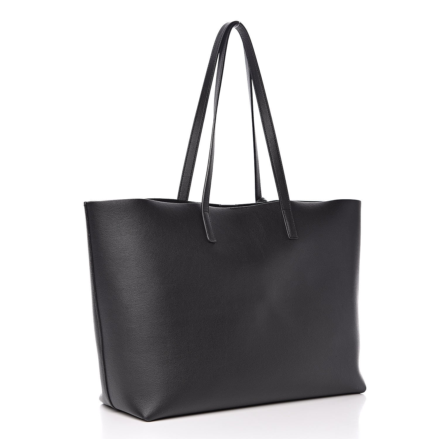 Saint Laurent Calfskin Large Shopping Tote Black 3 of 11