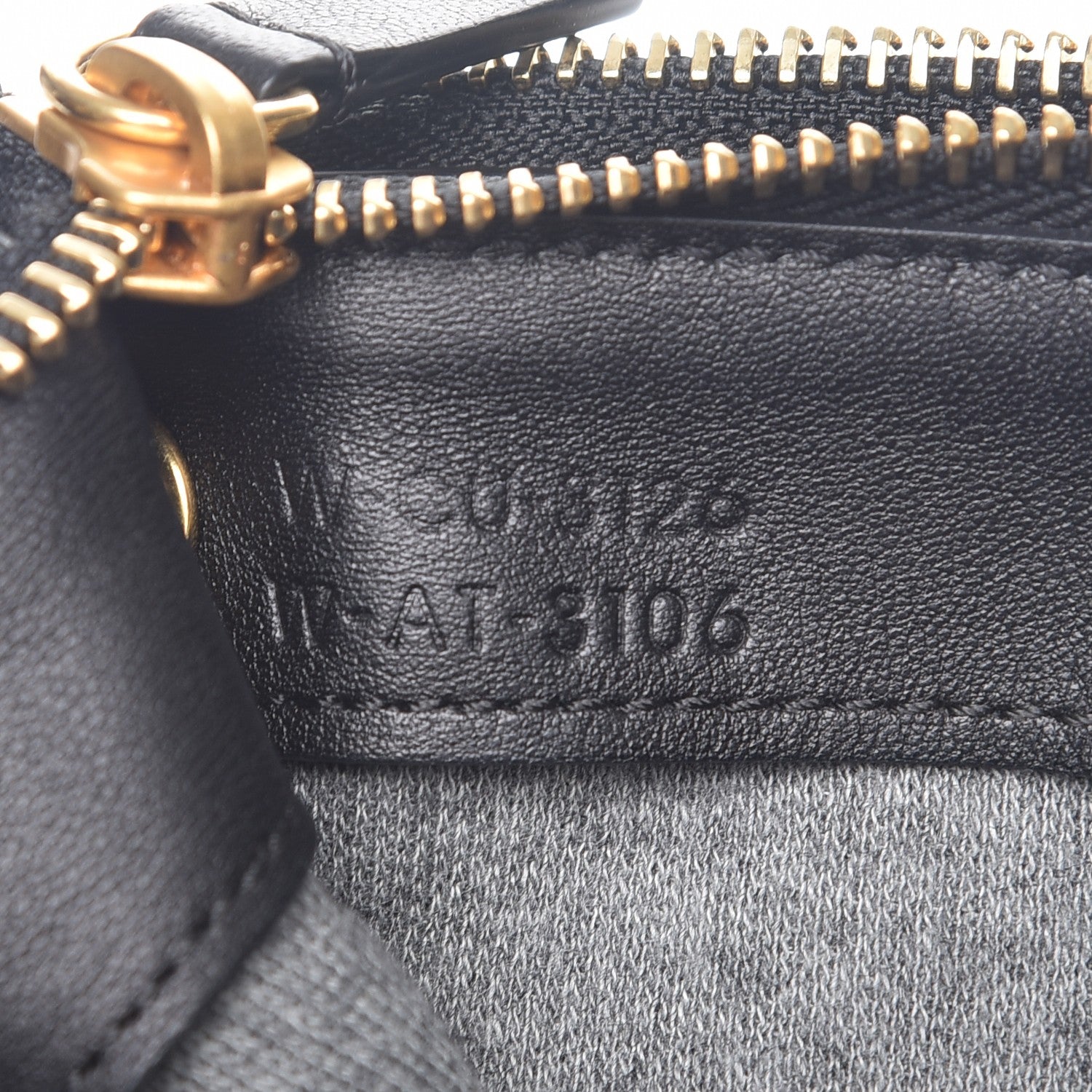 Celine Lambskin Small Trio Crossbody Bag Black 9 of 10