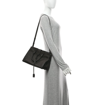 Saint Laurent Calfskin Small Monogram Cabas Grey 2 of 11