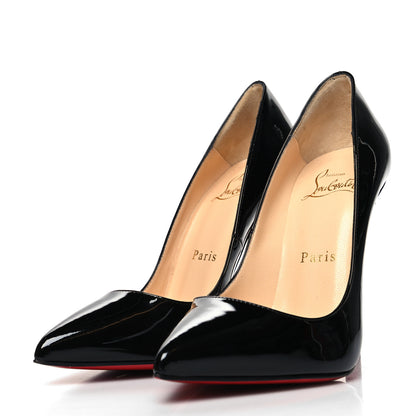 Christian Louboutin Patent Pigalle 120 Pumps 35.5 Black 3 of 8
