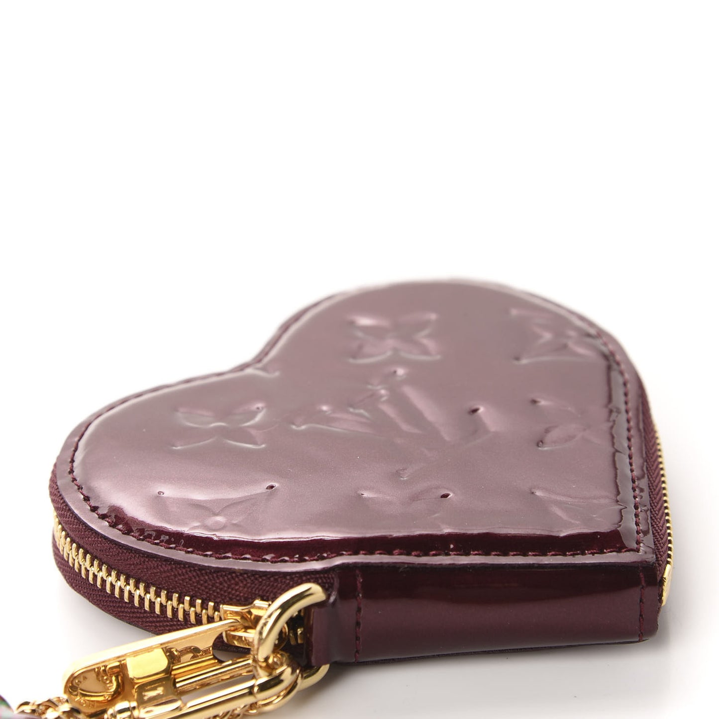 Vernis Coeur Heart Coin Purse Rouge Fauviste