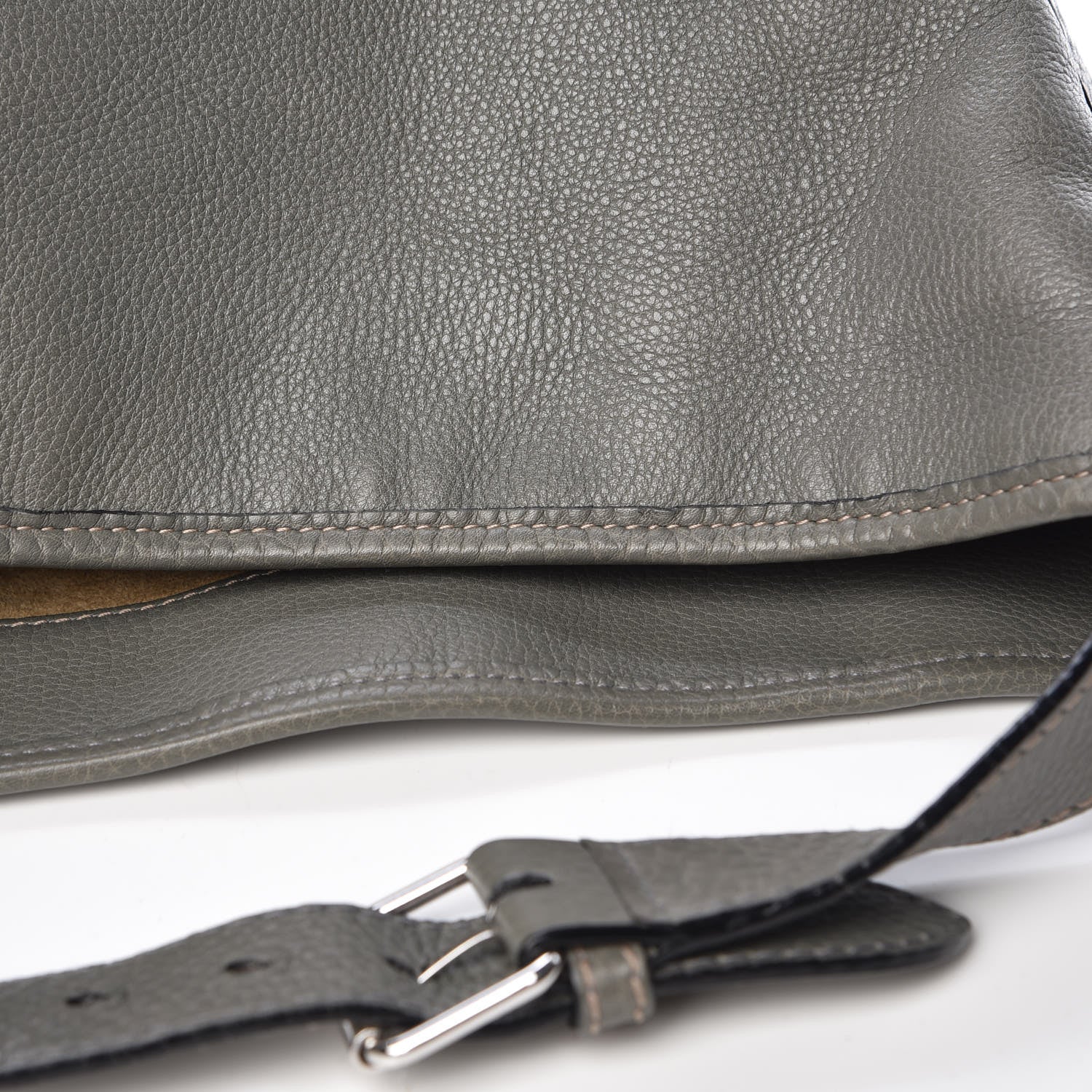 Gucci Pebbled Calfskin Large Hobo Green 13 of 15