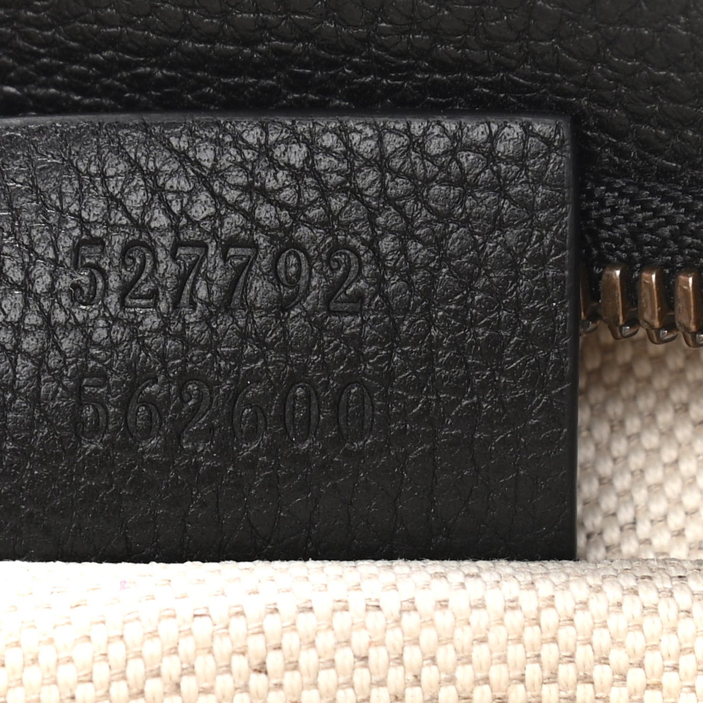 Grained Calfskin Small Logo Belt Bag Black