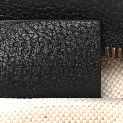 Gucci Grained Calfskin Small Logo Belt Bag Black 7 of 10