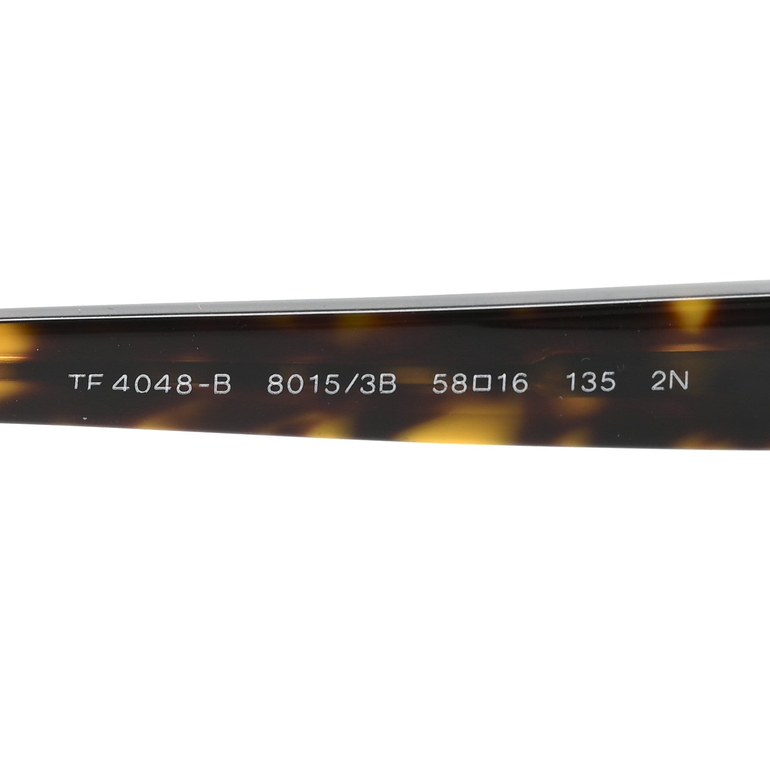 Tiffany Acetate Crystal TF4048-B Sunglasses Tortoise 6 of 8