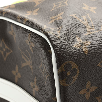 Louis Vuitton Monogram LV Match Speedy Bandouliere 25 White 7 of 10