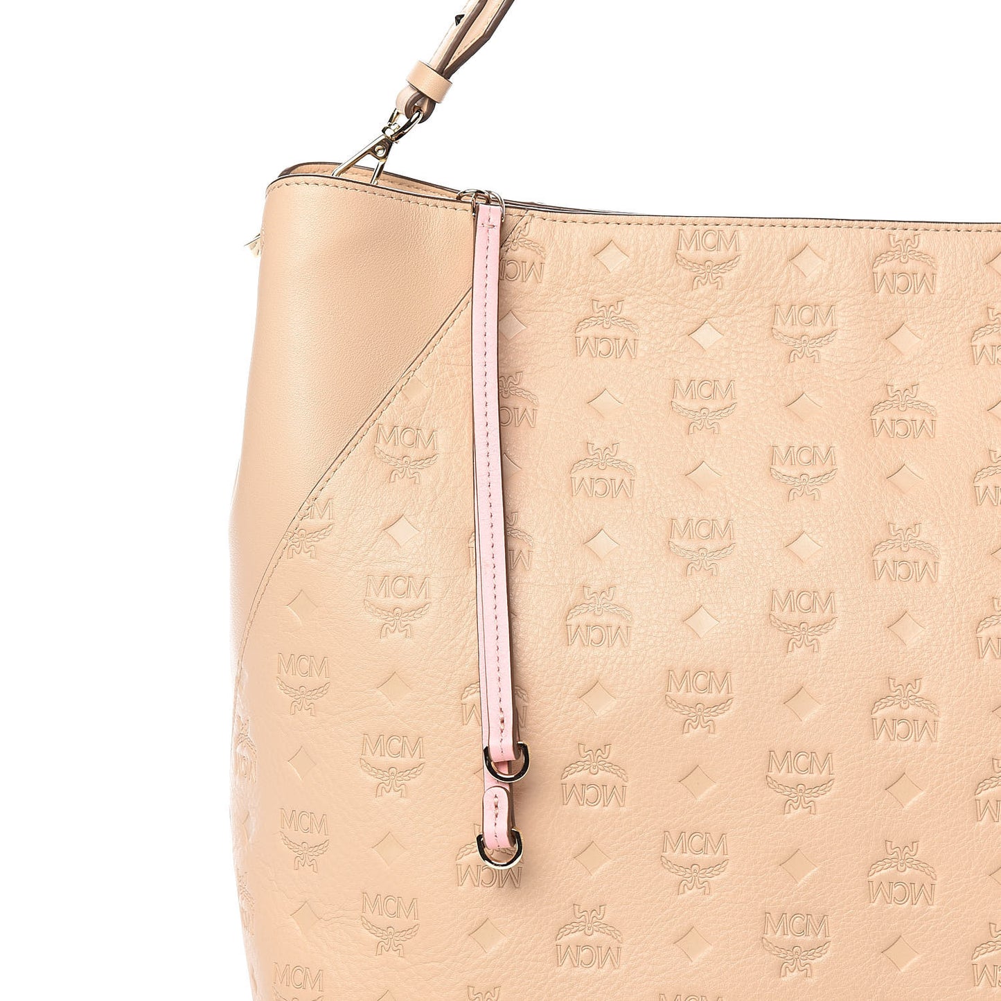 Calfskin Ottomar Monogram Large Klara Hobo New Beige