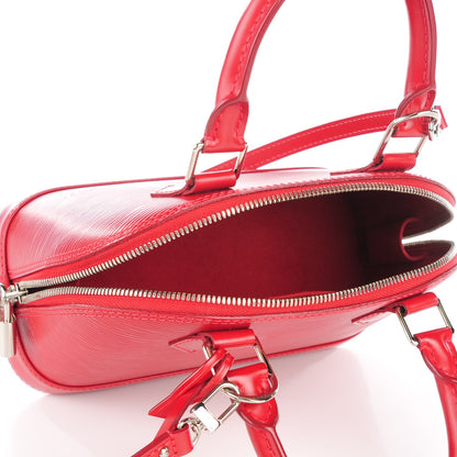 Louis Vuitton Epi Alma BB Carmine 5 of 9