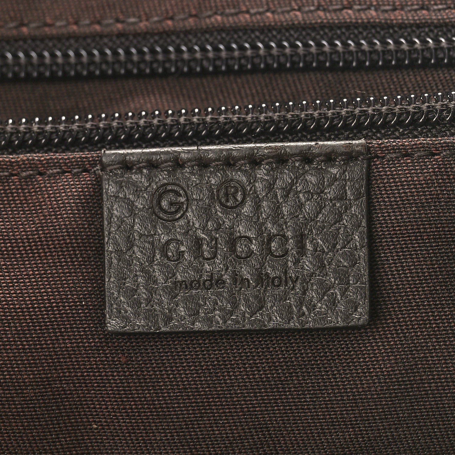 Gucci Monogram Flap Messenger Bag Beige Dark Brown 6 of 10