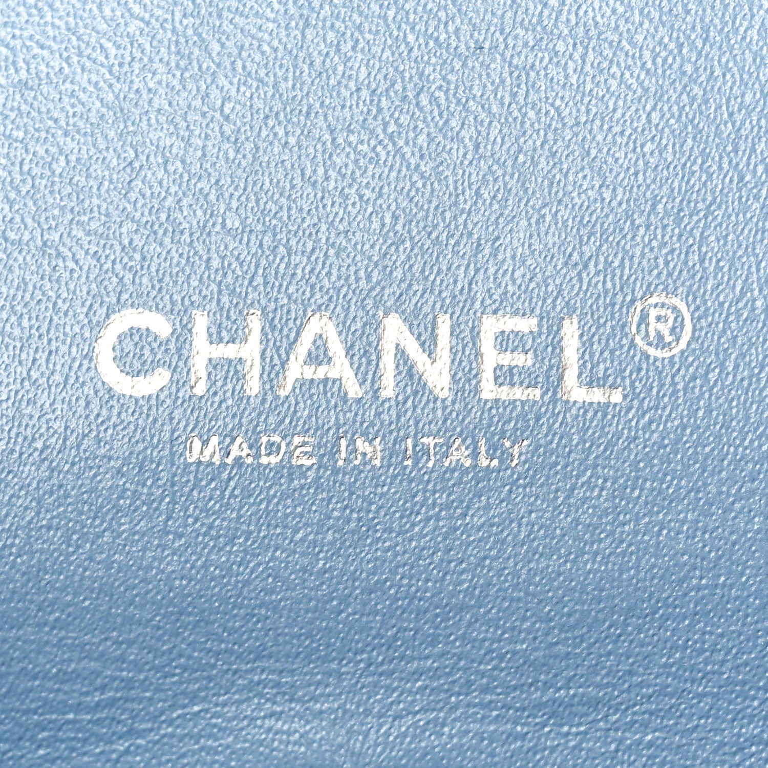 Chanel Patent Quilted Maxi Double Flap Light Blue 6 of 10