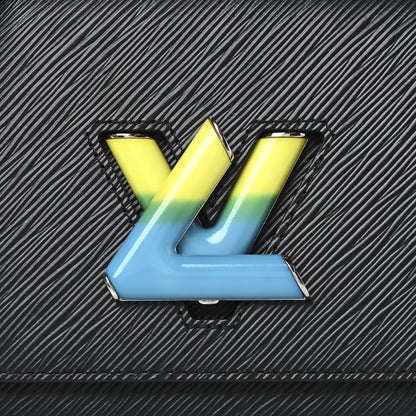 Louis Vuitton Epi Gradient Twist Shoulder Bag MM Black 8 of 10