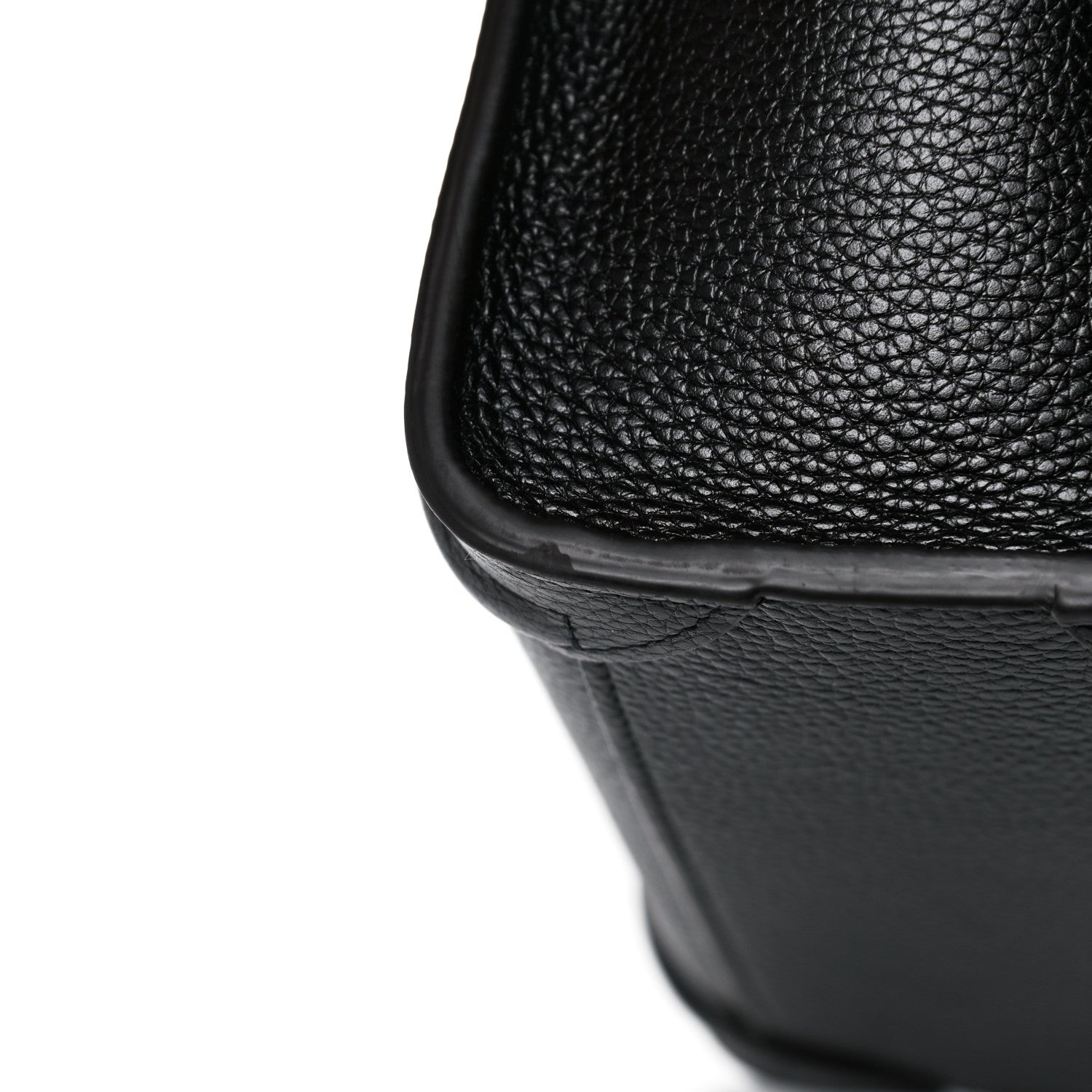 Celine Drummed Calfskin Nano Luggage Black 13 of 14