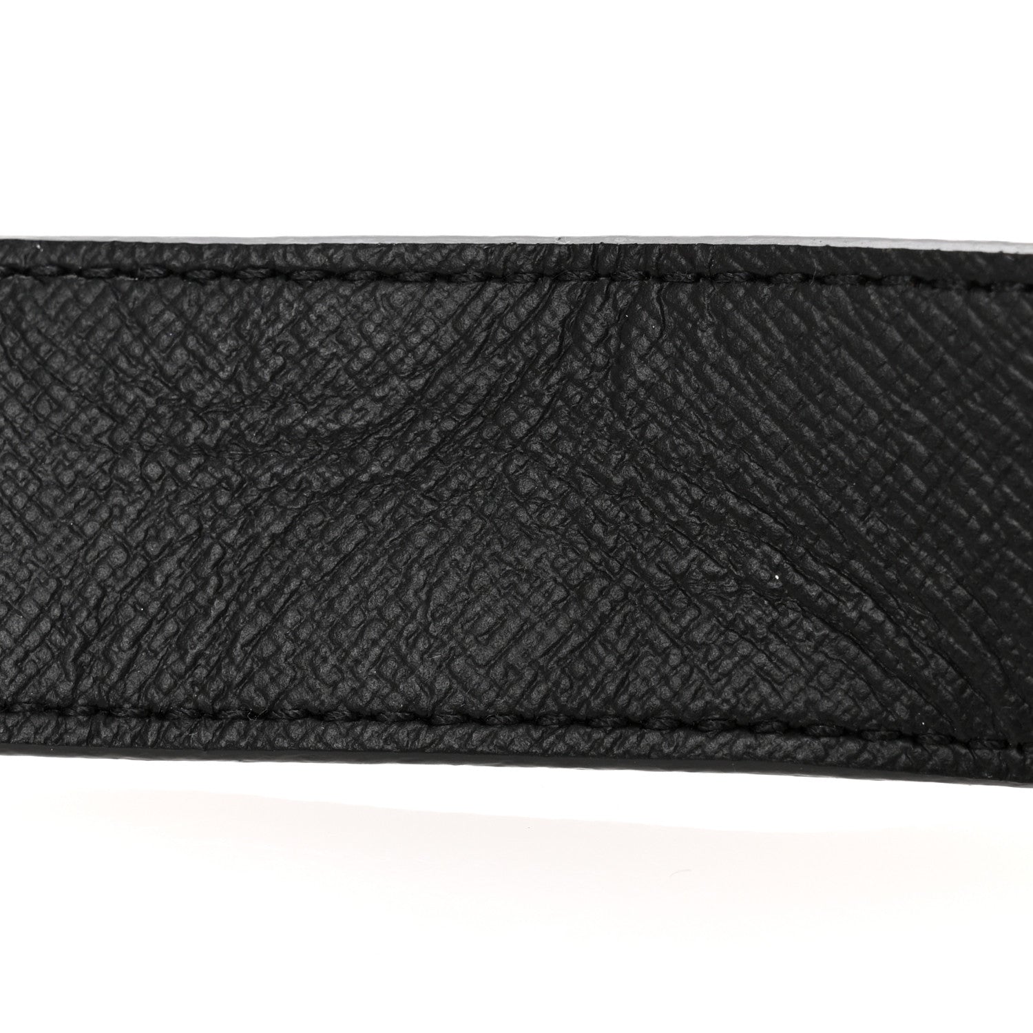 Louis Vuitton Calfskin Monogram 30mm LV Initiales Reversible Belt 85 34 Black 7 of 9