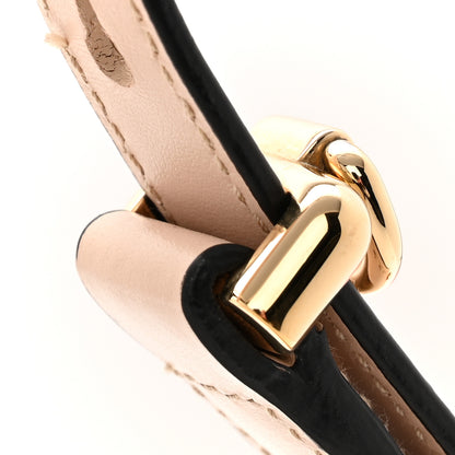 Prada Soft Calfskin Arque Shoulder Bag Travertino 11 of 11