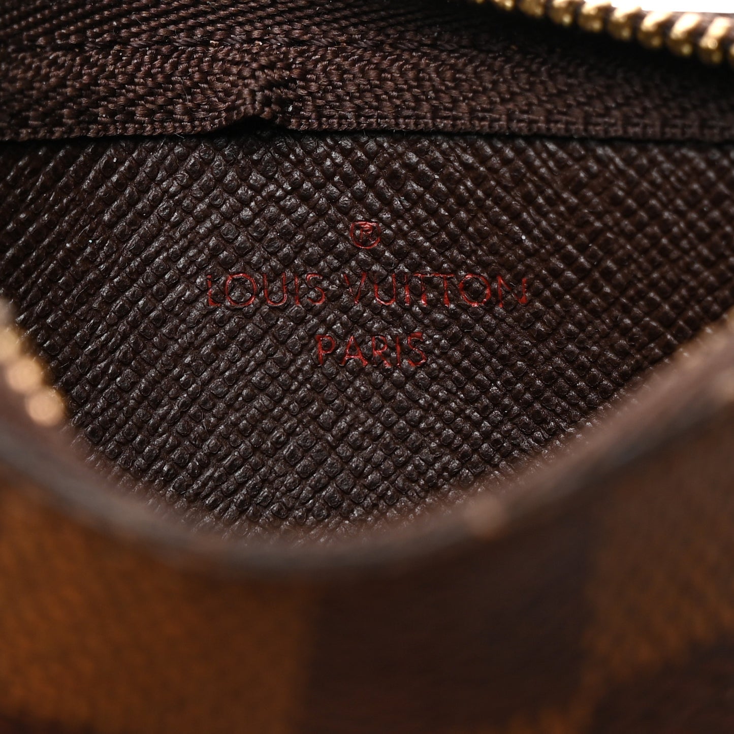 Damier Ebene Key Pouch