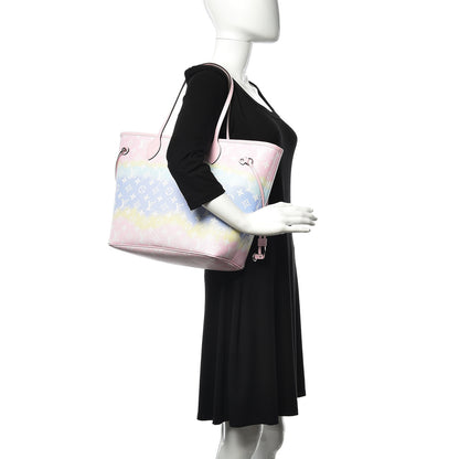 Louis Vuitton Monogram Escale Neverfull MM Pastel 2 of 11