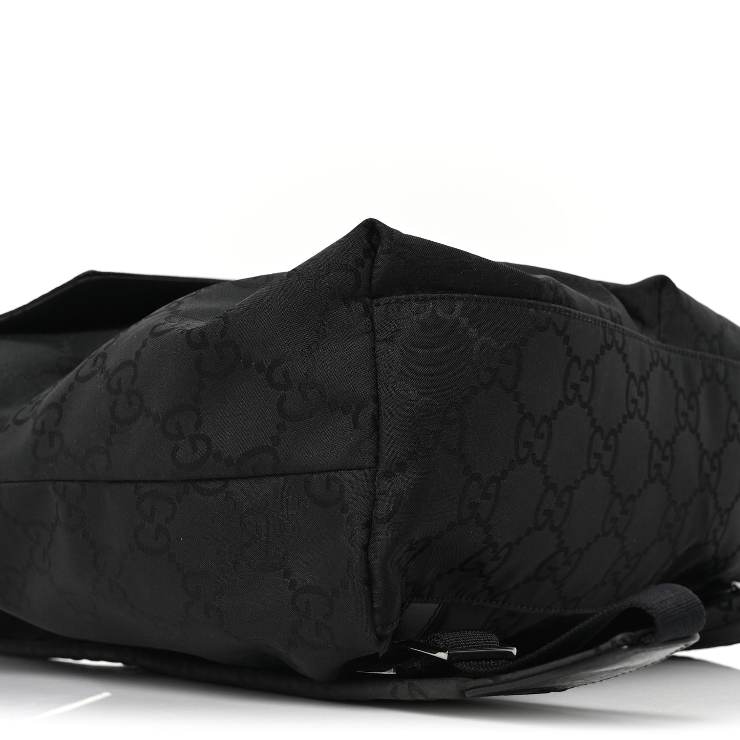 Nylon Monogram Backpack Black