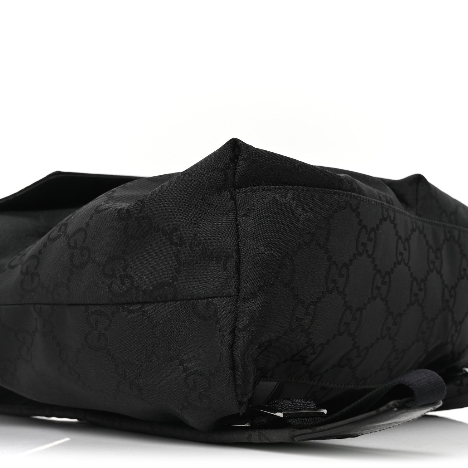 Gucci Nylon Monogram Backpack Black 9 of 10