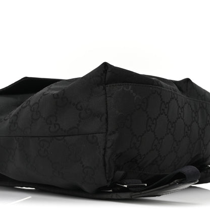 Gucci Nylon Monogram Backpack Black 9 of 10