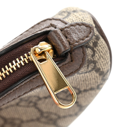 Gucci GG Supreme Monogram Web Ophidia Dome Key Pouch Beige New Acero 8 of 9