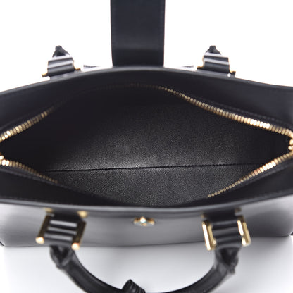 Saint Laurent Calfskin Monogram Baby Cabas Black 5 of 8