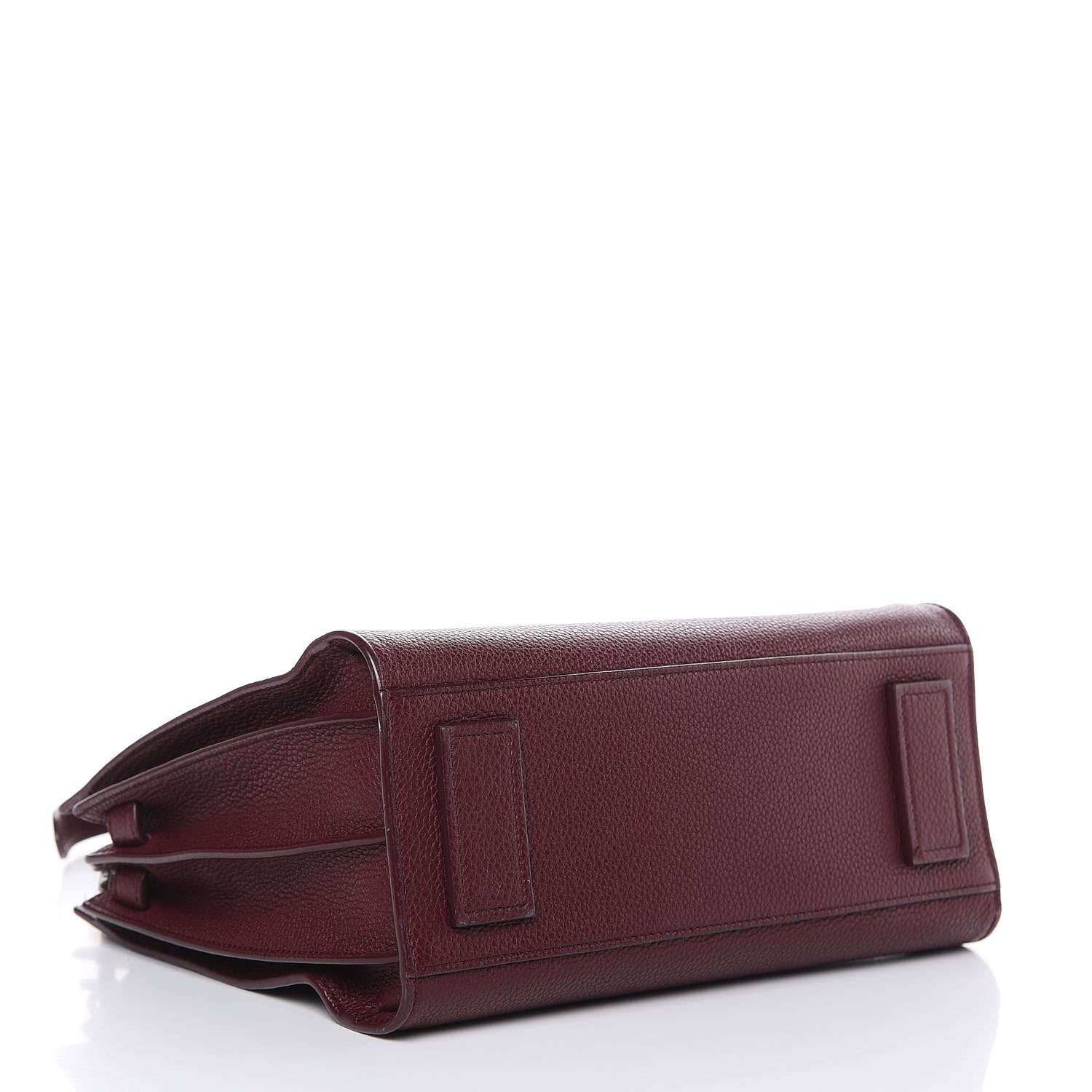 Saint Laurent Grained Calfskin Baby Sac De Jour Souple Rouge Legion 4 of 9