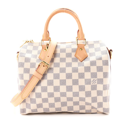 Louis Vuitton Damier Azur Speedy Bandouliere 25 1 of 19