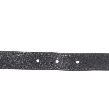 Balenciaga Agneau Giant Silver Hardware Triple Tour M Bracelet Gris Fossile 4 of 6
