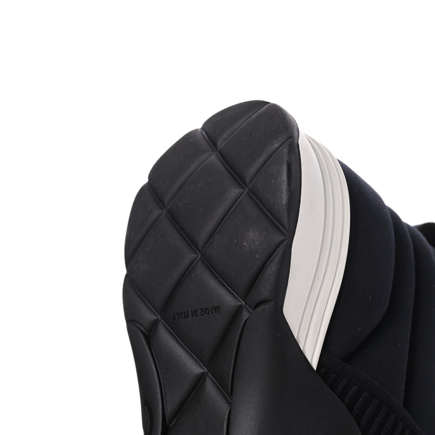 Stretch Fabric CC Sneakers 39 Black