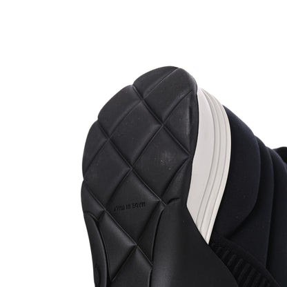 Chanel Stretch Fabric CC Sneakers 39 Black 11 of 14