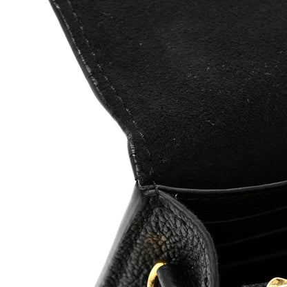 Louis Vuitton Empreinte Vavin Chain Wallet Black 12 of 19