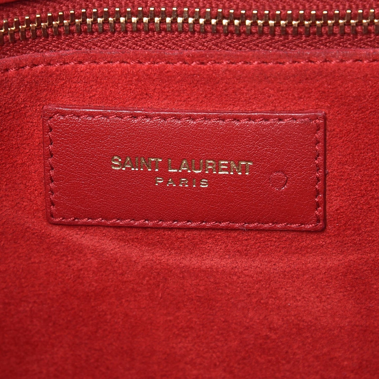 Calfskin Small Sac De Jour Lipstick Red