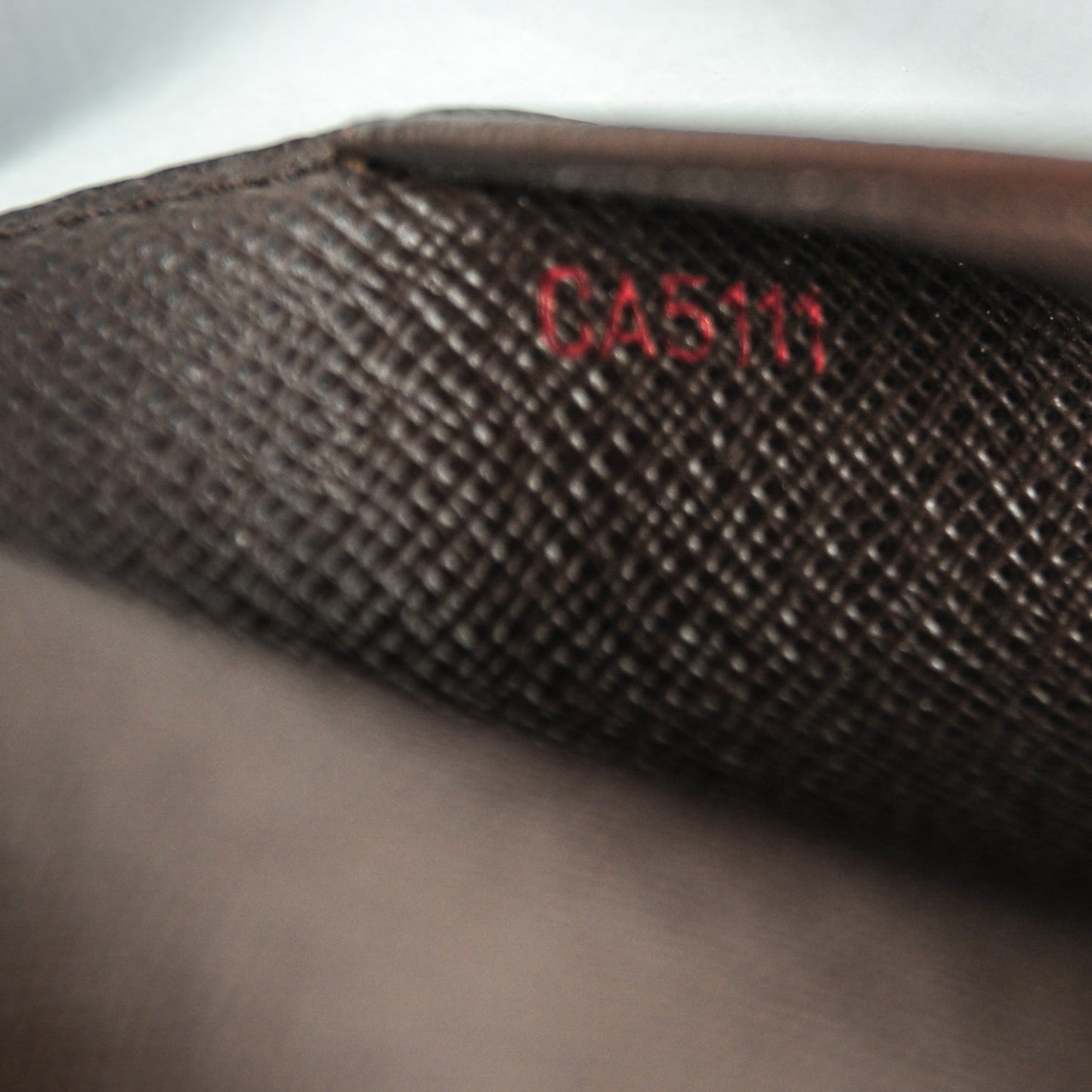 Damier Ebene Small Ring Agenda Cover