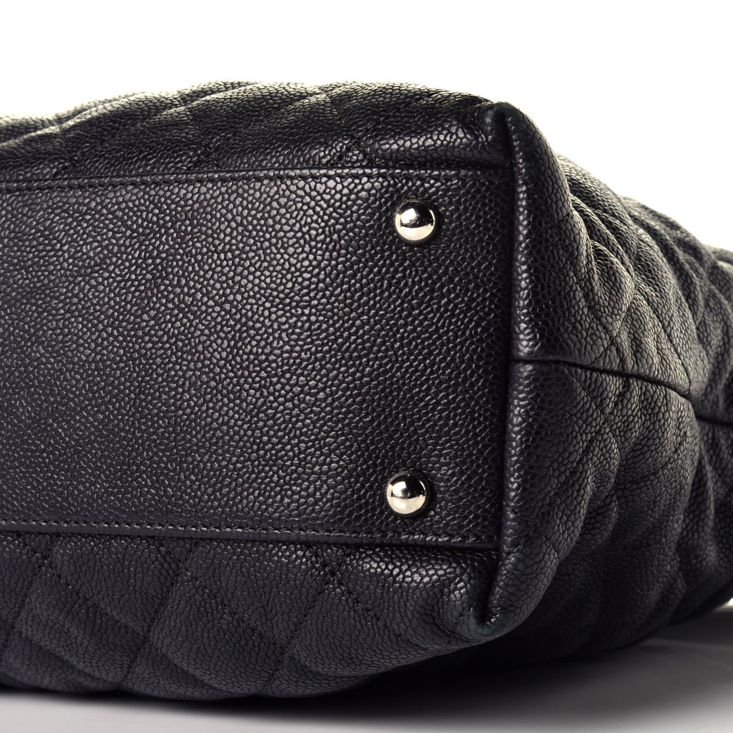 Chanel Caviar Quilted French Riviera Hobo Black 10 of 10