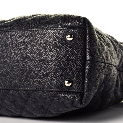 Chanel Caviar Quilted French Riviera Hobo Black 10 of 10