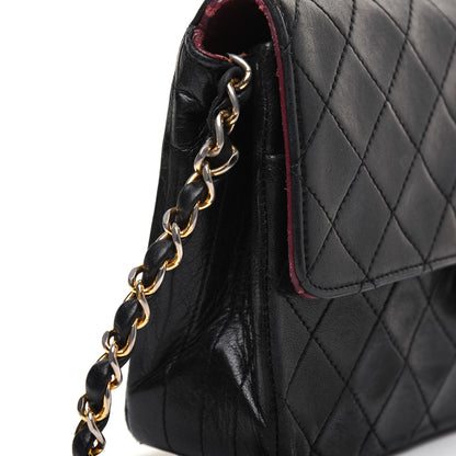 Chanel Lambskin Quilted Small Single Flap Black 38 of 40