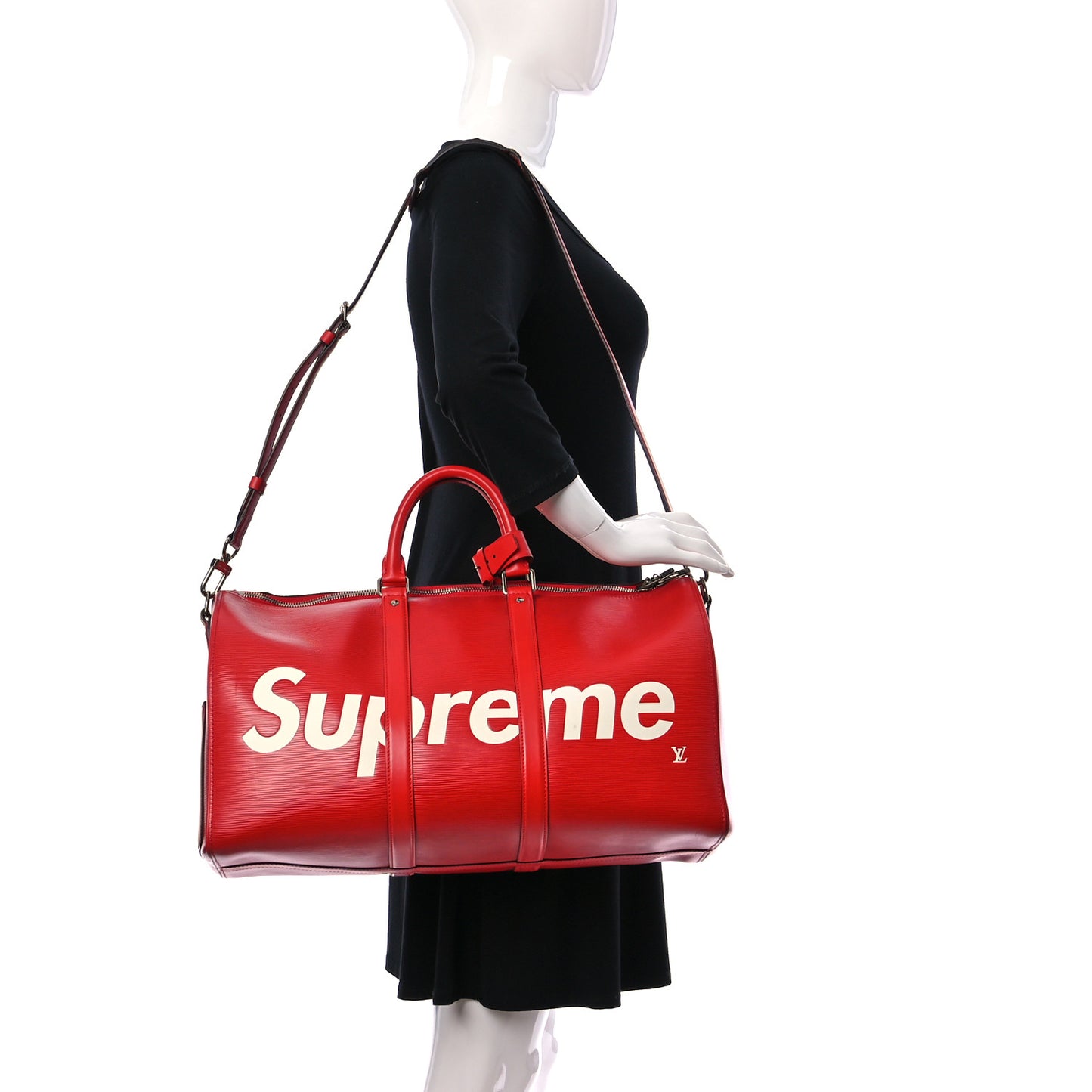 X SUPREME Epi Keepall Bandouliere 45 Red