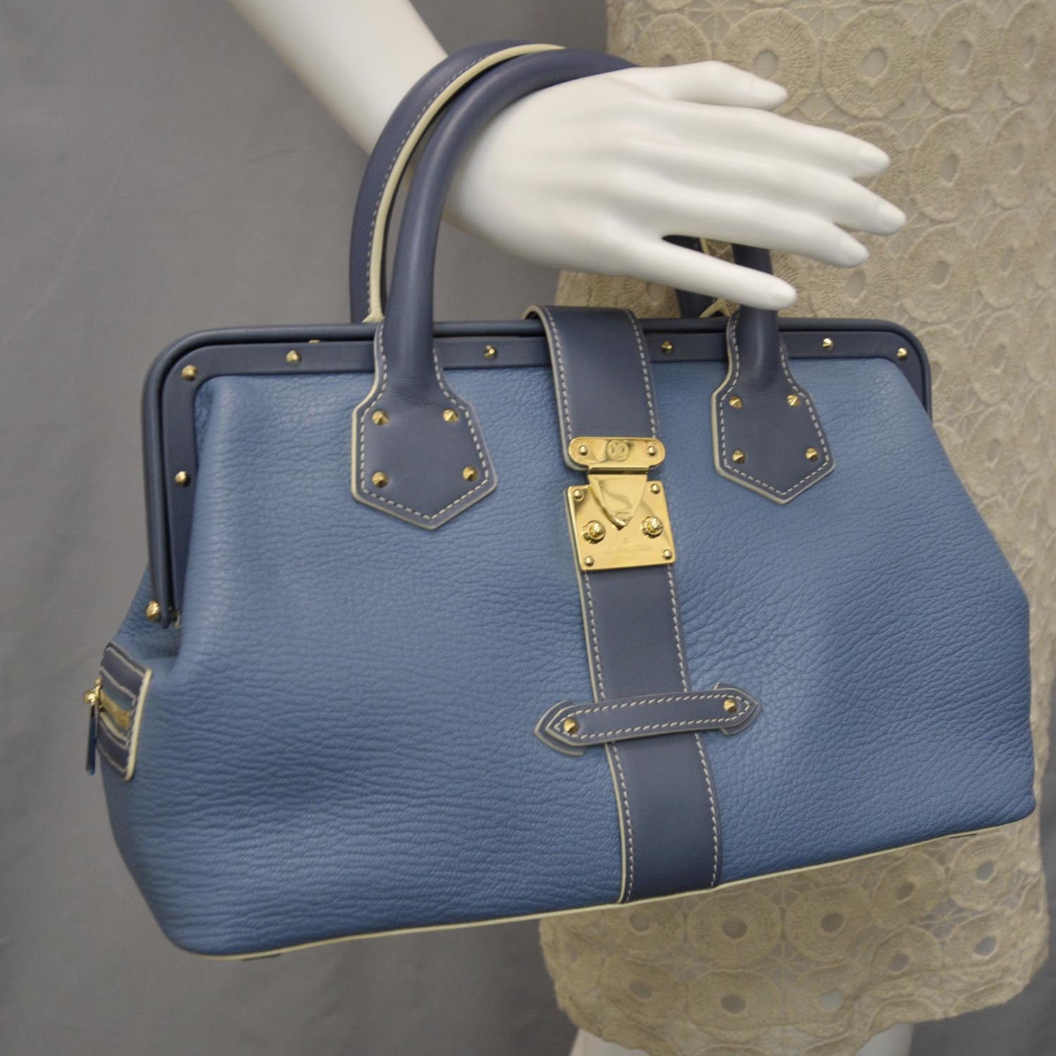 Louis Vuitton Suhali L Ingenieux PM Blue 2 of 7