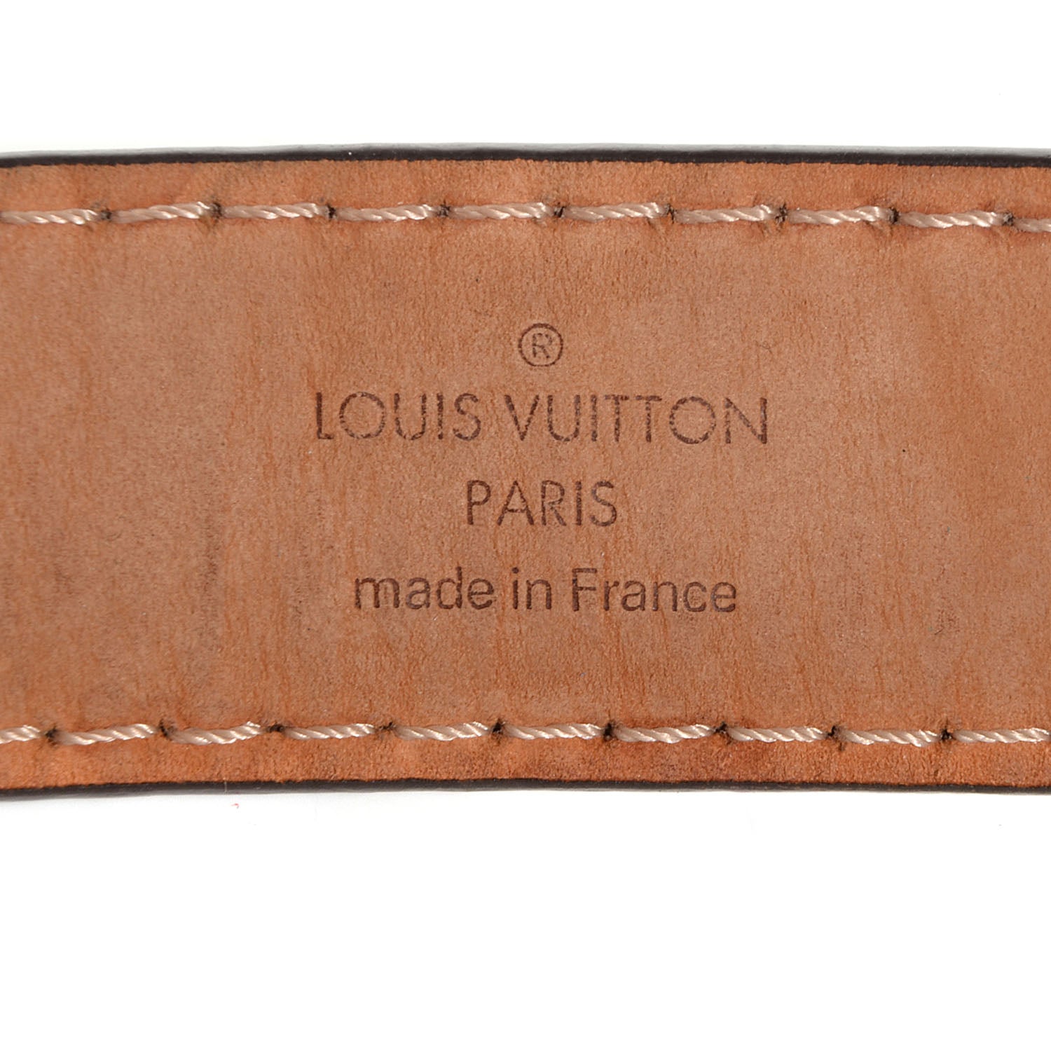 Louis Vuitton Monogram Belt Gold Buckle 90 36 5 of 6