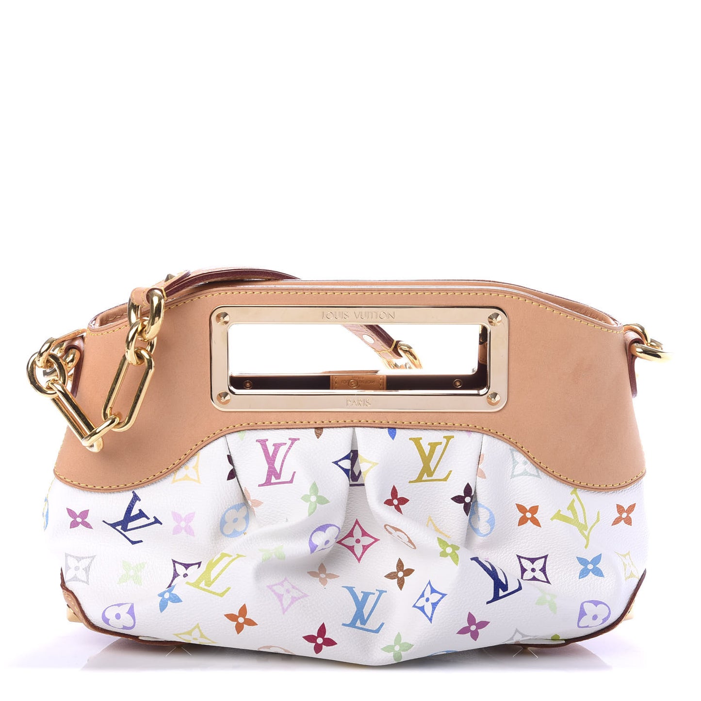 Monogram Multicolor Judy PM White